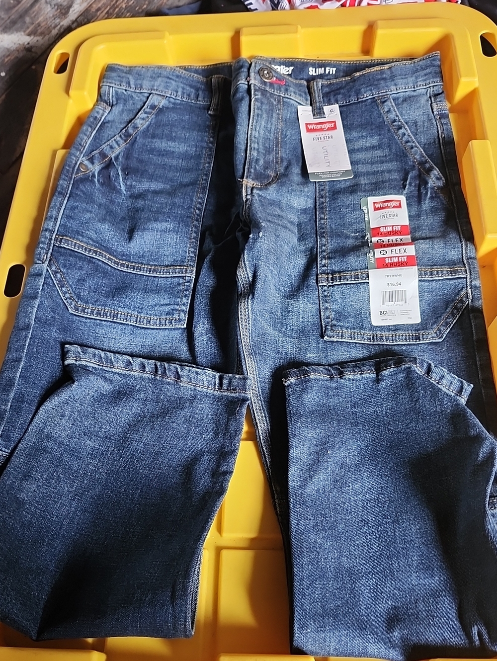 Boy's Slim Fit Jeans - Blue